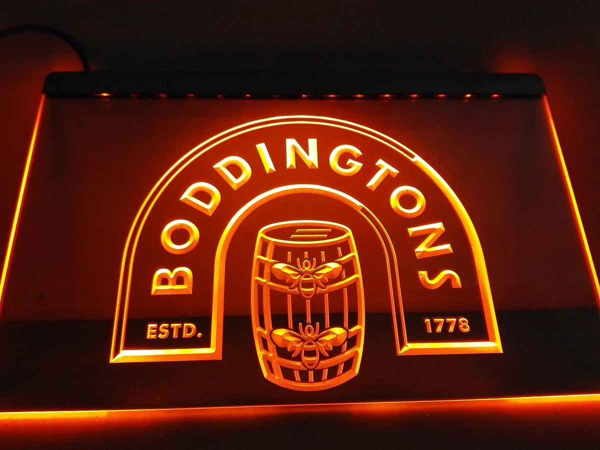 LE168- Boddingtons 1778 ALE пивной бар светодиодный неоновый светильник Декор для дома | Дом и