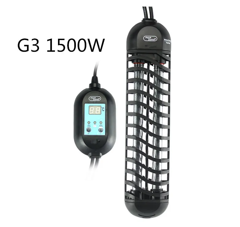 G3 1500W Aqua Zonic Titan сверхмощный подогреватель для аквариума ЖК-дисплей Аквариум Пруд для рыб водонагреватель автоматический термостат 600 Вт 800 Вт 1000 Вт 1200 Вт - Цвет: G3 1500W