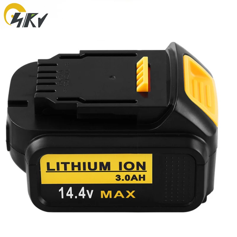 Литий ионный аккумулятор 14 4 В DCB140 3 Ач для электроинструмента Dewalt DCB141 DCB142 XJ DCD735L2