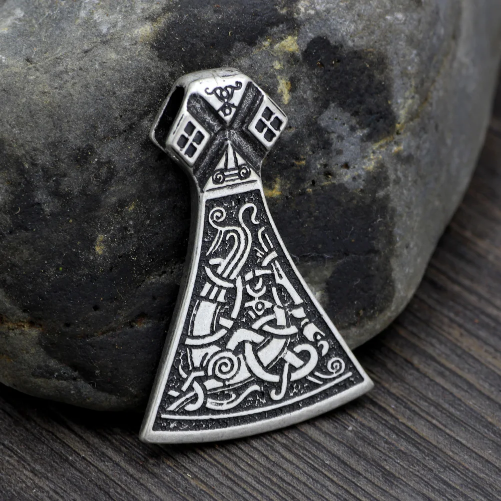 Youe shone мужчины Викинг один символ Рунический амулет узел Vegvisir ожерелье подвеска с компасом