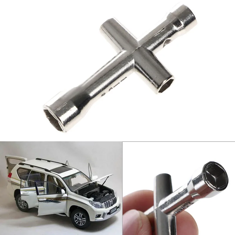 

M2/M2.5/M3/M4 HEX Cross Wrenches 80132 Maintenance Tool HSP 1/10 RC Car Part Hot