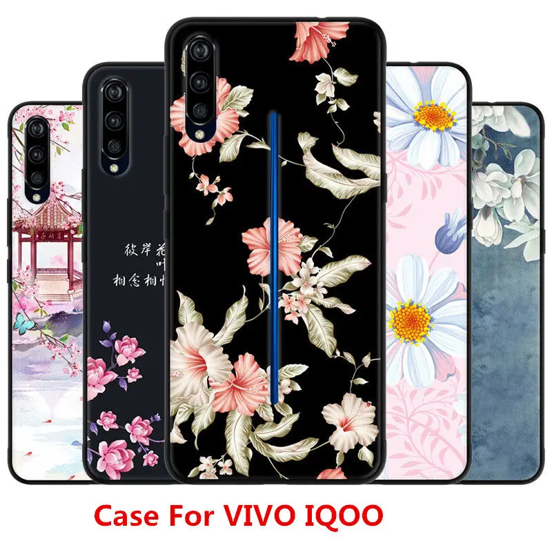 Cherry'love КРЫШКА ДЛЯ VIVO IQOO TPU окрашенный Чехол для мобильного телефона прекрасный