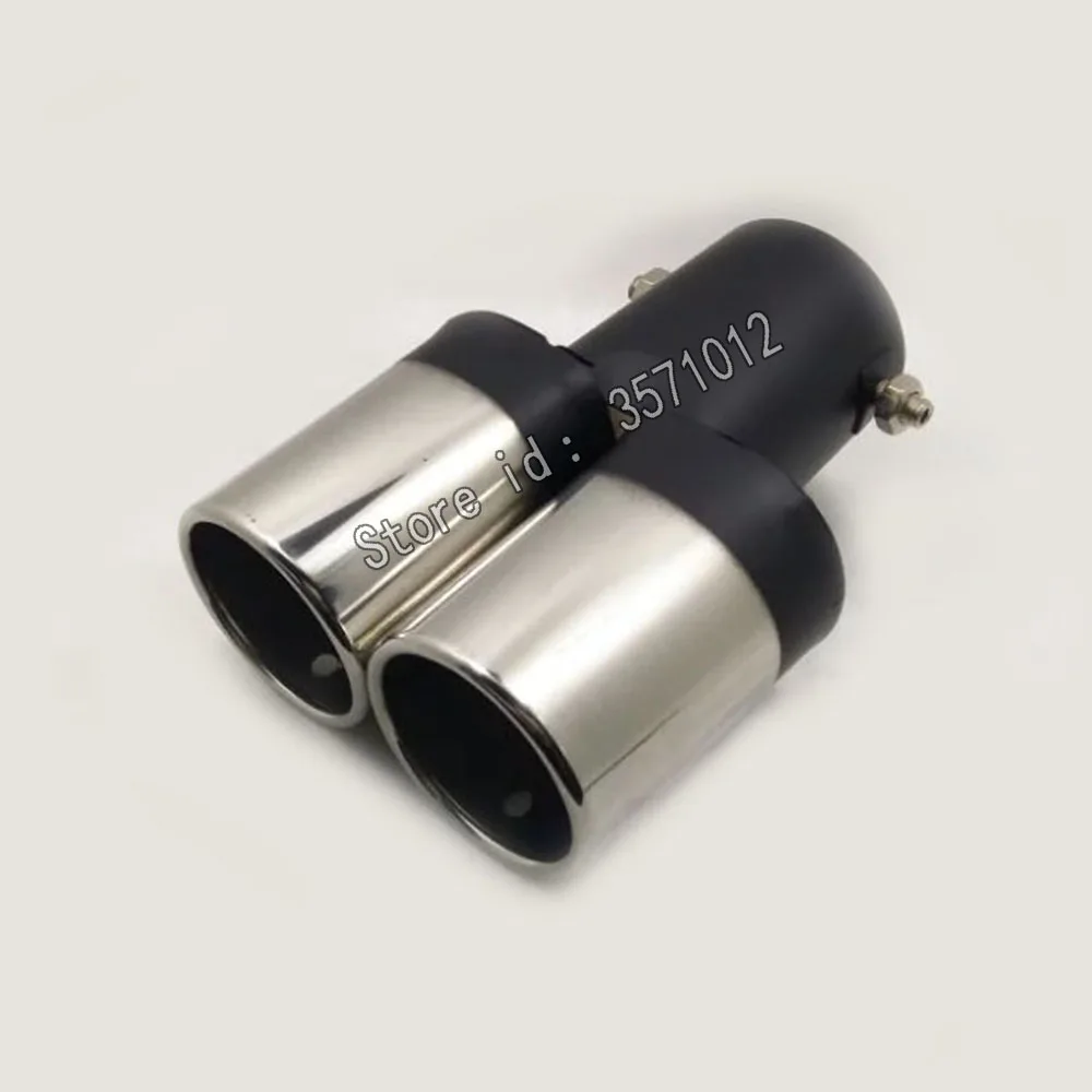 For BYD F0 2015 2016 2017 2018 car body cover muffler exterior back end pipe dedicate exhaust tip tail outlet ornament vent 1pcs |