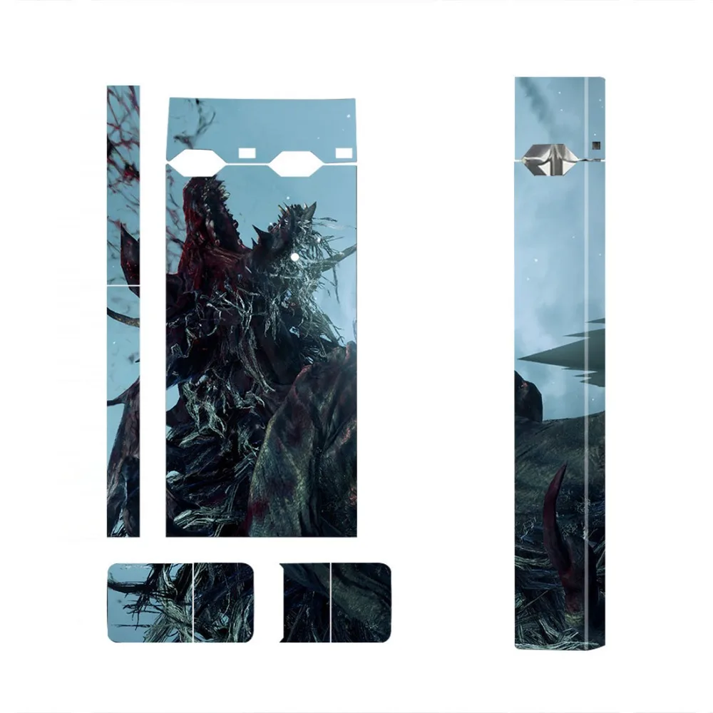 Game Bloodborne 3M Waterproof PVC Skin Sticker For JUUL 2.5D Case Decorative Protective Cover | Электроника