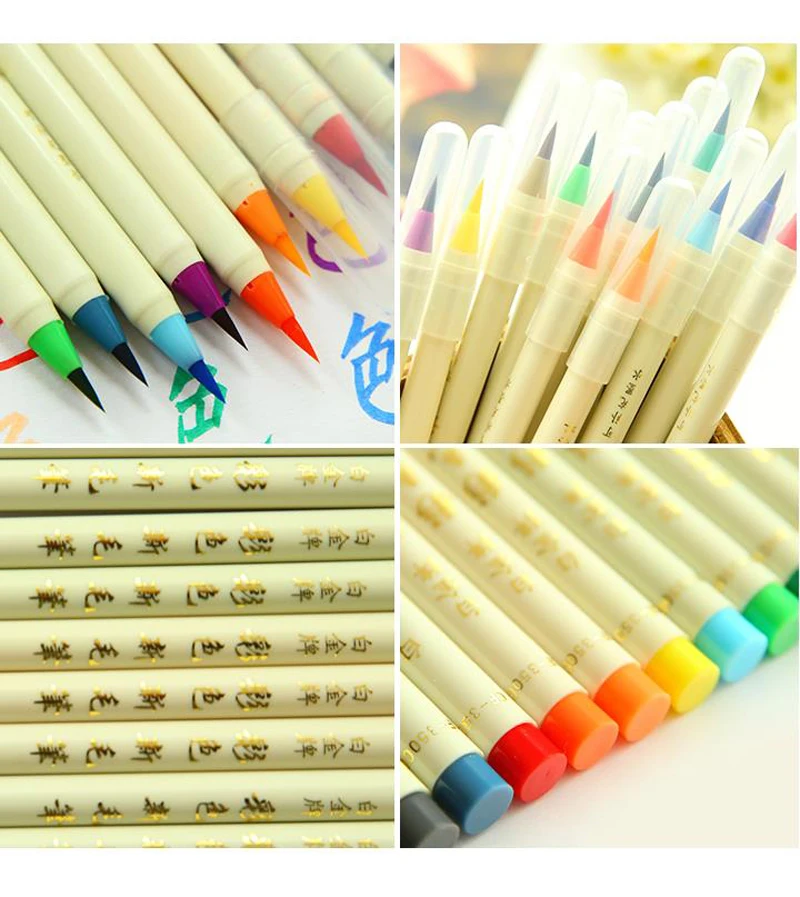 14 шт. искусственные фломастеры для рисования акварелью|sketching manga|fine markersdesign markers |