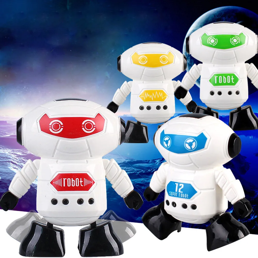 Заводной ветряной игрушечный робот игрушка для детей развивающая креативная