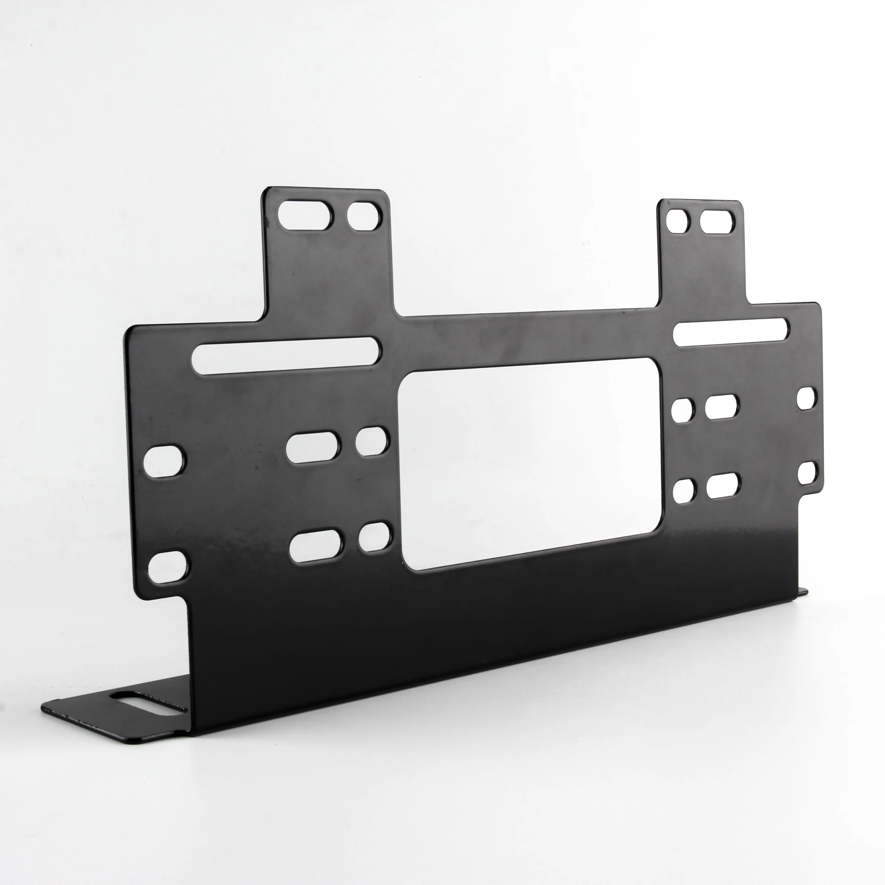 

1 Piece Universal Front Bumper License Plate Bracket Car Mount Stand Holder Bracket Black Offroad Light Bar For Work Light Truck