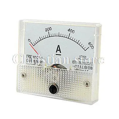 DC 600A аналоговая AMP панельный измеритель тока Амперметр 85C1-A | Инструменты