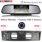 Парктроник для автомобиля, с камерой заднего вида, с ЖК-дисплеем