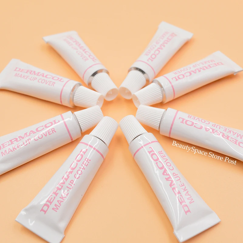 

Dermacol 100% Original Concealer Waterproof Makeup Cover 4g Primer Concealer Dermacol Base Freckles Acne Marks Contour Makeup