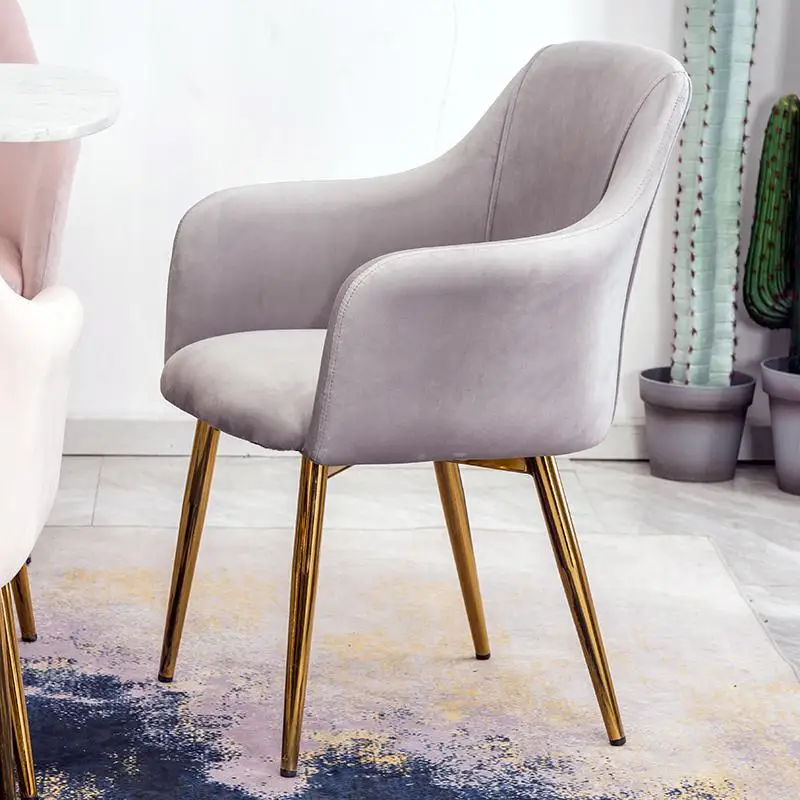 Скандинавский обеденный стул сетчатый красный для кофейного Чая Стул маникюра