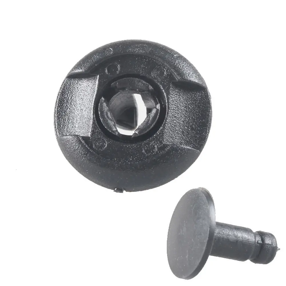 

EE support 50Pcs Plastic Push Type Rivet Retainer Fastener Bumper Pin Clips 7.5mm Sales