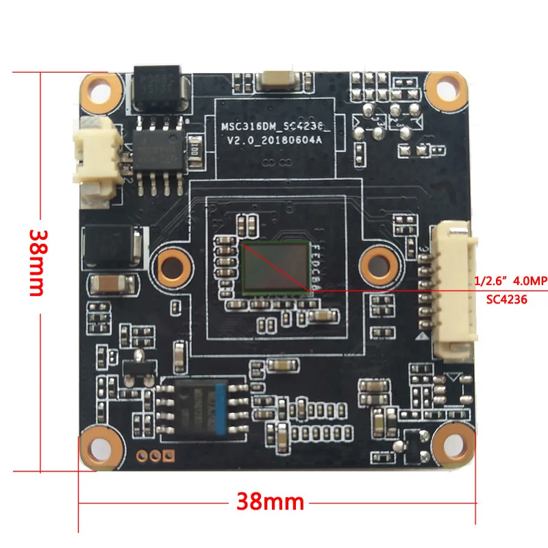 Mstar 4.0MP IP человека камера слежения Модуль Крышка для ip камеры IMA40L36|camera module|960p moduleip