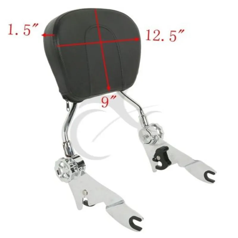 Backrest Sissy Bar Luggage Rack &amp Docking Kit Fit For Harley Touring Road King Electra Street Glide 14-18 Motorcycle | Автомобили и