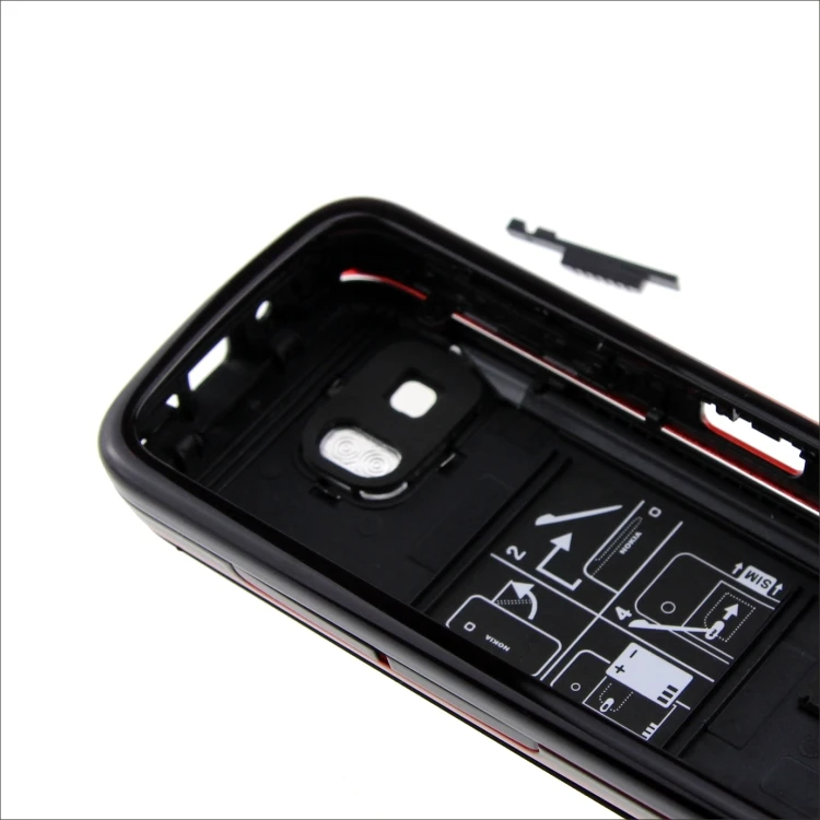 Полная передняя крышка 5800 клавиатура для Nokia 5800 батарея задняя крышка высокое качество корпус+ клавиатура