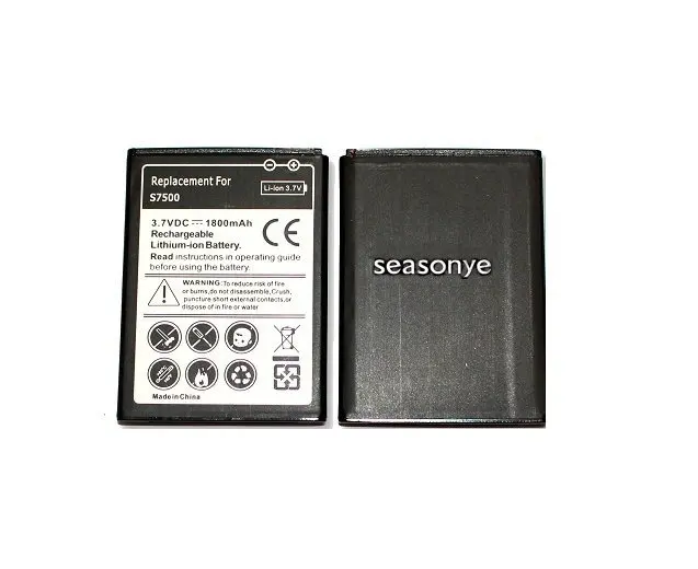 Seasonye 2 шт./лот 1800 мАч EB464358VU Сменный аккумулятор для Samsung Galaxy Y Duos Mini S6500 Ace Plus S7500