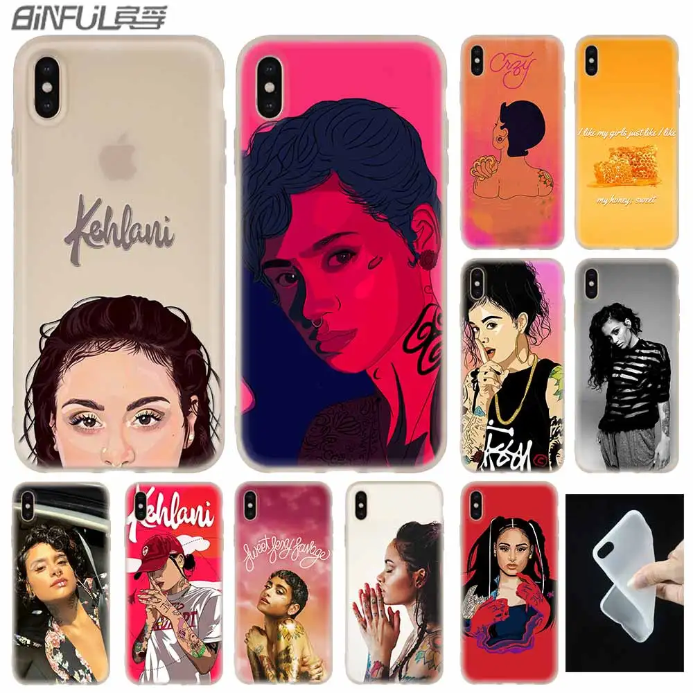 Силиконовый мягкий чехол Kehlani для iPhone 12 11 Pro X XS Max XR 8 7 6 Plus 5s SE 2020 S 1 Etui|Бамперы| |