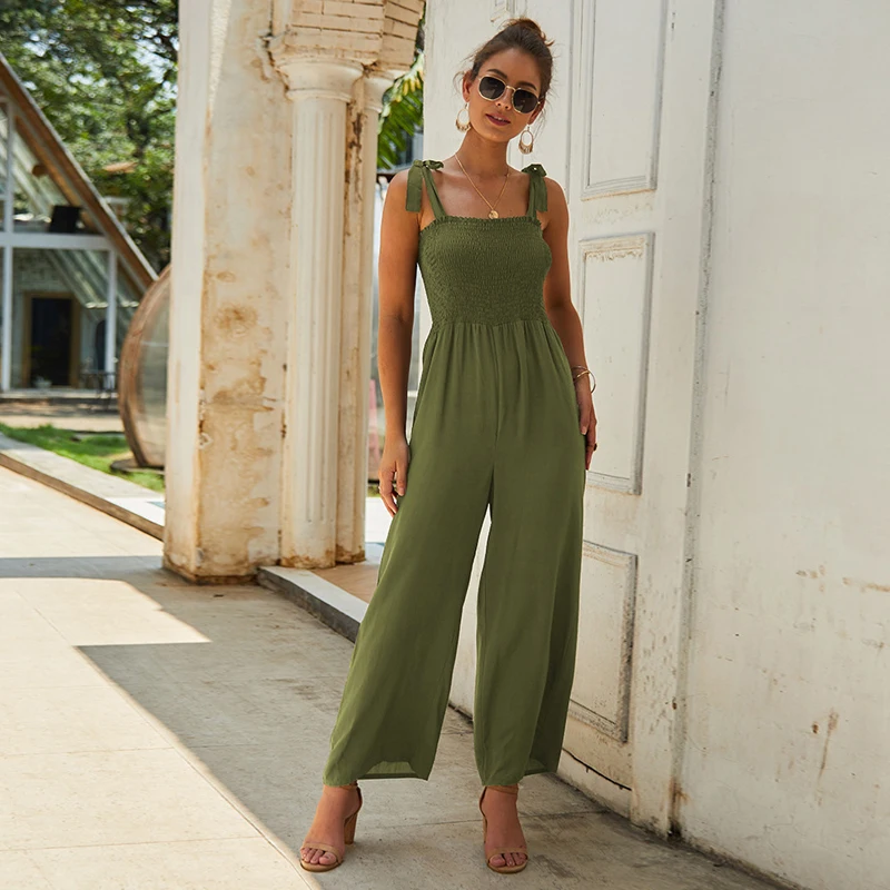 Новое поступление 2019 Лето обтягивающее боди Женский комбинезон элегантный