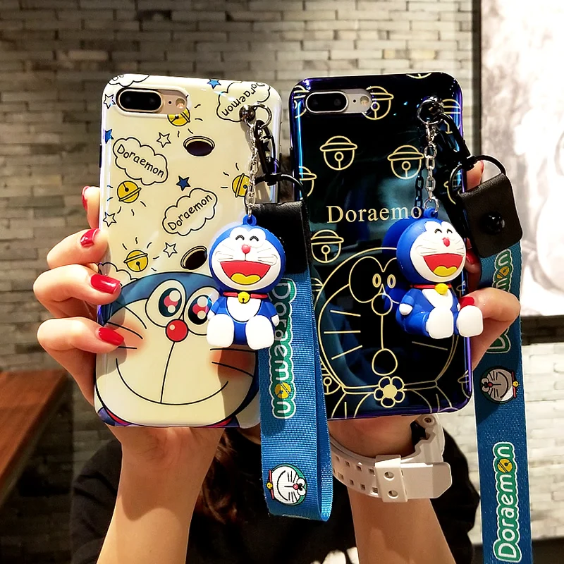 Чехол для iPhone X XS Max XR Doraemon милый мягкий чехол с рисунком 8 8plus 7plus 6 6S plus задняя