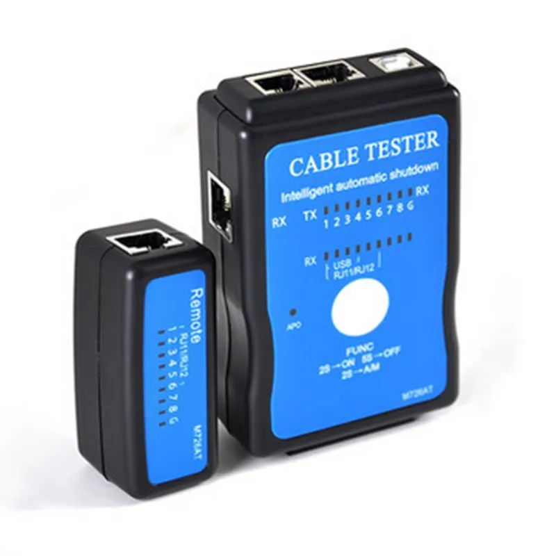 Многомодульный тестер кабелей M726 Сетевой USB для кабеля Ethernet LAN устройство