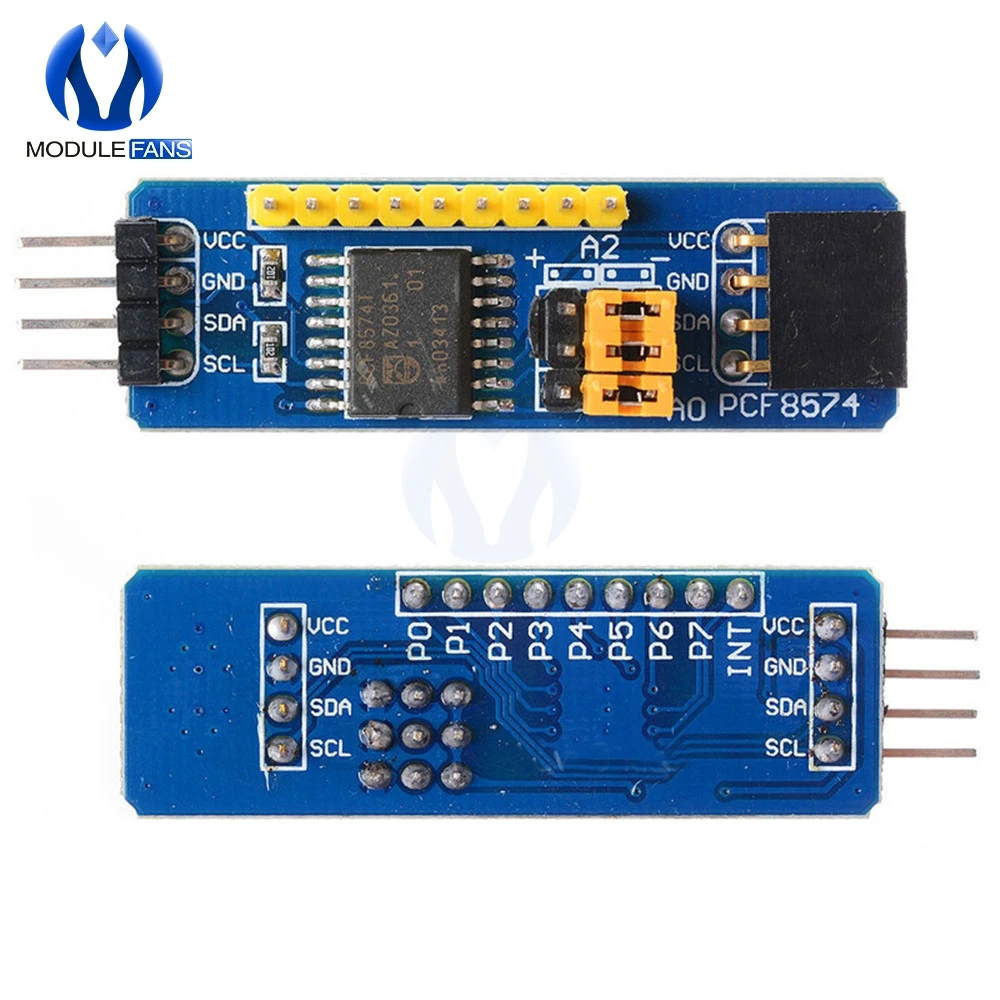 PCF8574 I2C Интерфейс 8 битный ввода вывода MCU Плата расширения I/O расширитель автобус