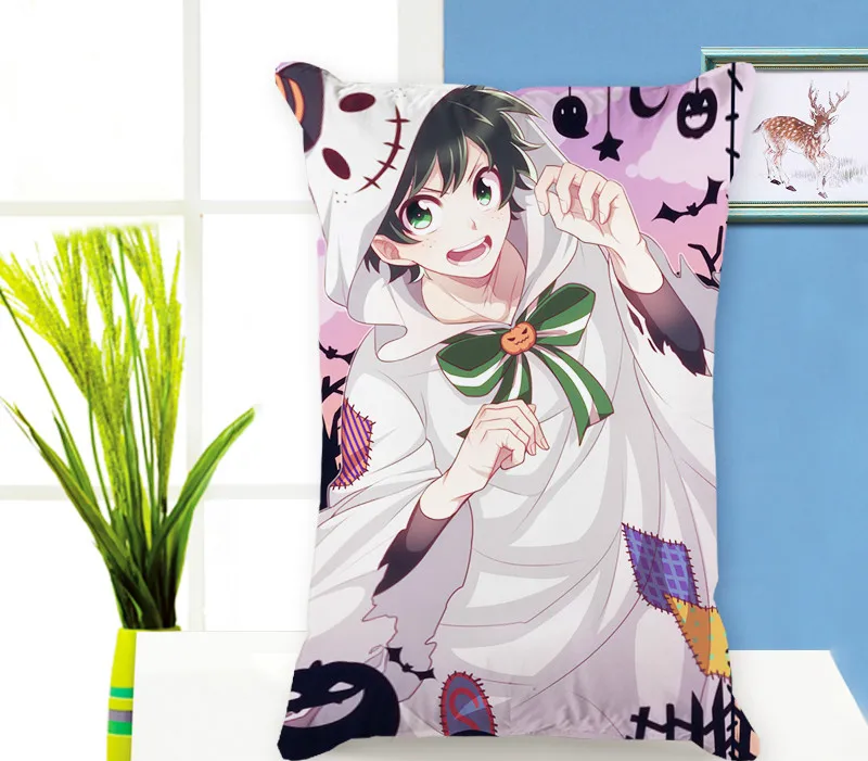 Японское Аниме Boku no Hero Academy Прямоугольная подушка чехол для подушки Рождественский чехол для подушки Dakimakura Чехол С Рождеством
