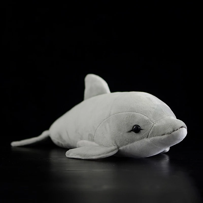 Dolphins 1" /40 см длинные настоящие плюшевые игрушки Orca, очень мягкие игрушки Кит-убийца, мягкие игрушки, реалистичные морские животные, плюшевые куклы, подарки для детей - Цвет: Dolphins
