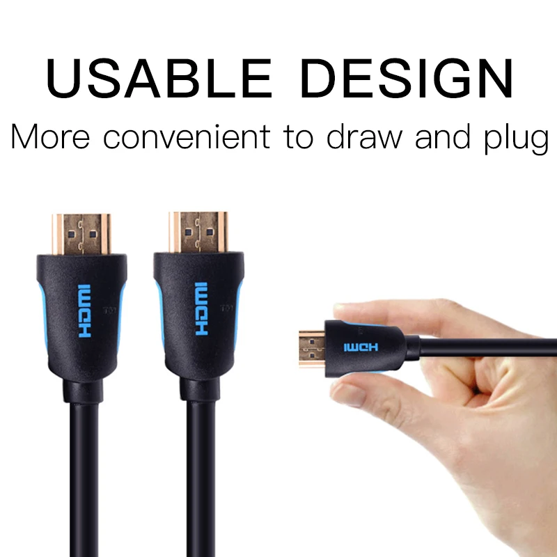 Vention HDMI кабель 2 0 в 1 м 3 5 8 10 супер скорость 4 к 3D 60 Гц для HDTV ЖК-проектора ноутбука PS3
