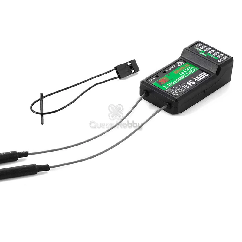2 4G 6CH Flysky FS-iA6B FS IA6B приемник PPM выход с портом iBus совместим FS-i4 FS-i6 FS-i10 FS-GT2E | Игрушки