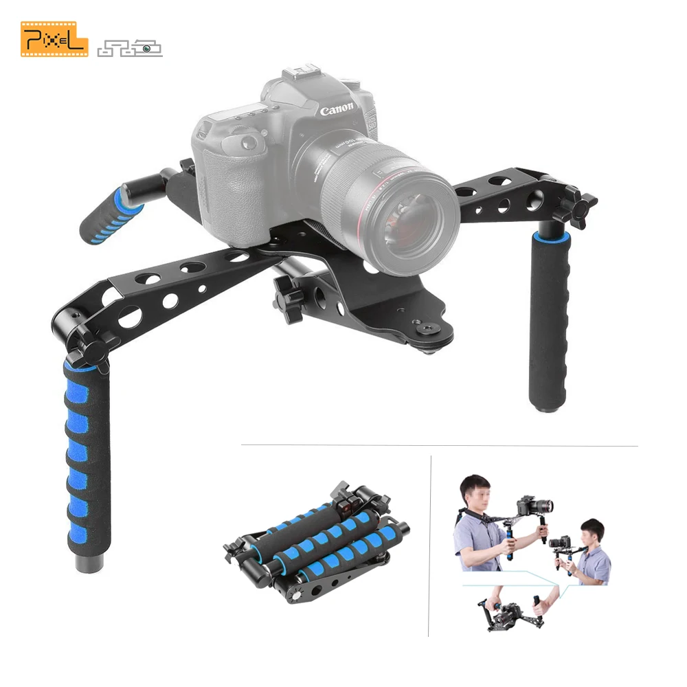 Pixel Premium DSLR Rig Movie Kit плечевой держатель аксессуары для фотостудии для Canon Nikon DSLR видеокамера камера DV