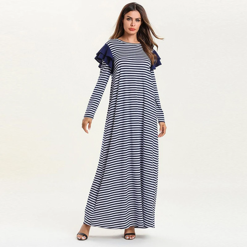 Vestidos Robe Femme летний кафтан абайя Дубай ислам мусульманский хиджаб платье для