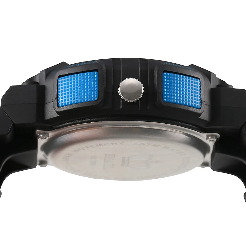 Новых Людей Прибытия Спортивные Часы SMAEL Марка Dual Time Display Ударопрочный Наручные 50