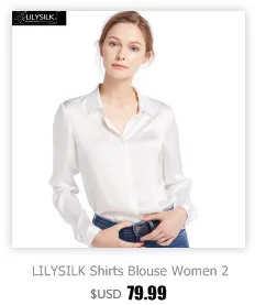 LilySilk ночная рубашка, Женское ночное платье, одежда для сна для девочек, Мини, чистый 100 шелк, 16 momme, женская одежда с круглым вырезом