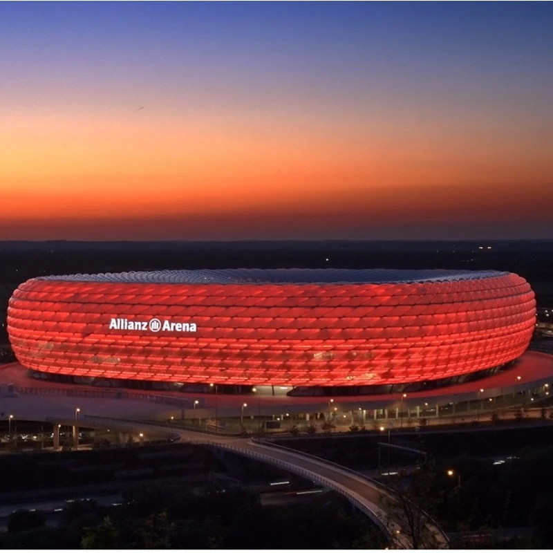 Горячие новые классические головоломки архитектура Германии Munich Allianz Арена футбольные стадионы игрушечные модели наборы строительных бумаги