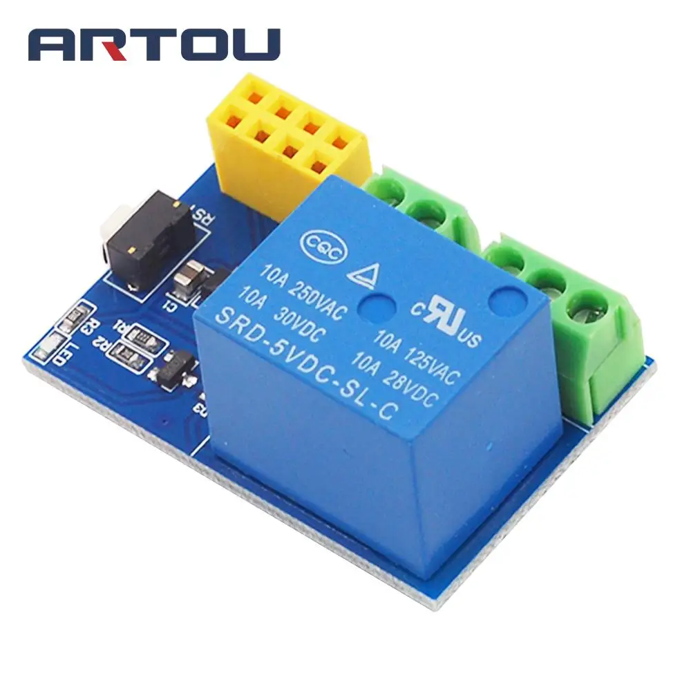 Релейный модуль ESP8266 Φ ESP01 S 5V Wi Fi лампы для умного дома дистанционное управление