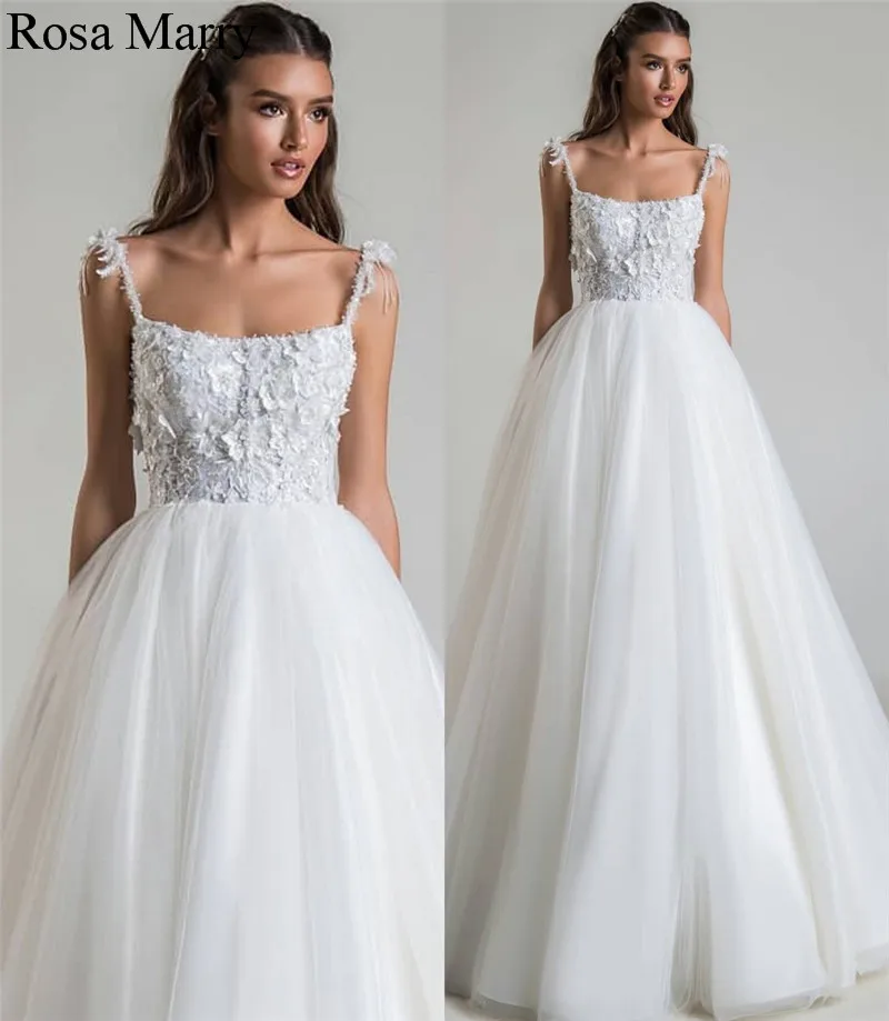 

New Plus Size Country Beach Wedding Dresses 2010 A Line 3D Floral Vintage Lace Hippie Style White Long Tulle Vestido De Novia