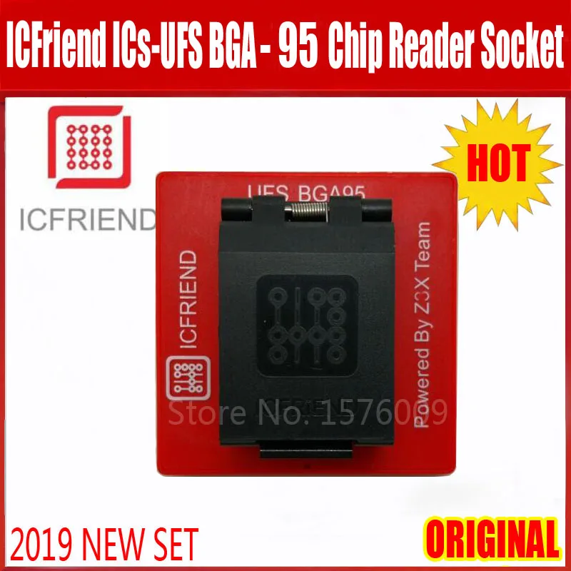 Новые оригинальные UFS разъем адаптера ICFriend ICs Bga 95 работает для 2 в 1 розетки или easy