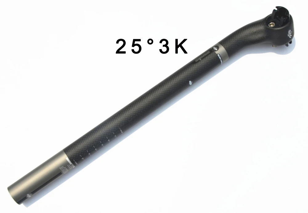 Wacako велосипед 3K UD Matte карбоновый Подседельный штырь МТБ дорожный модель 27 2/30 8/31