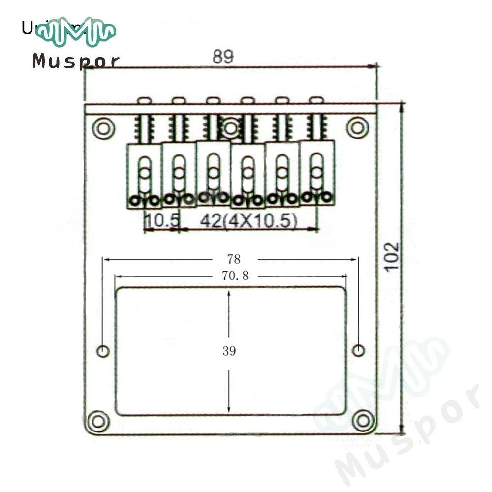 Humbucker Bridge 6 String Saddle для Fender Telecaster Tele TL аксессуары электрогитары|string saddle|humbucker
