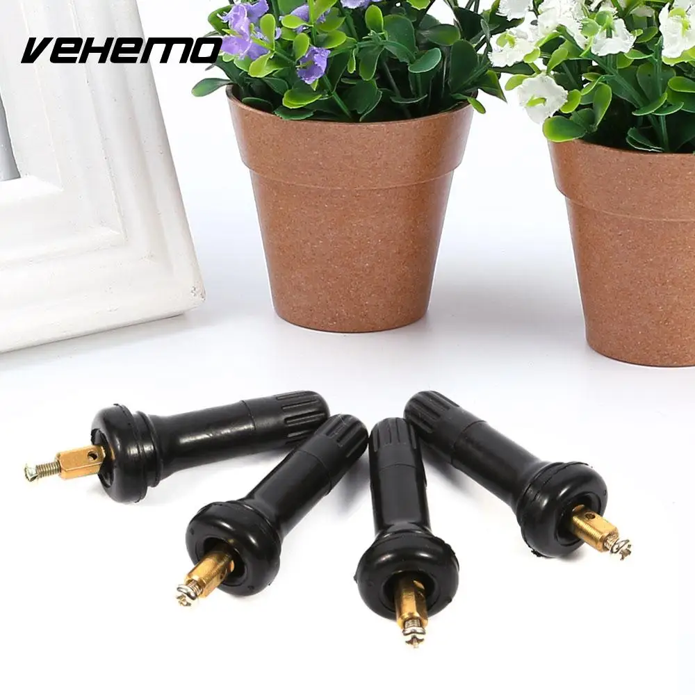 4 шт./упак. автомобиль авто TPMS шина датчик клапанов Анти взрыв черный