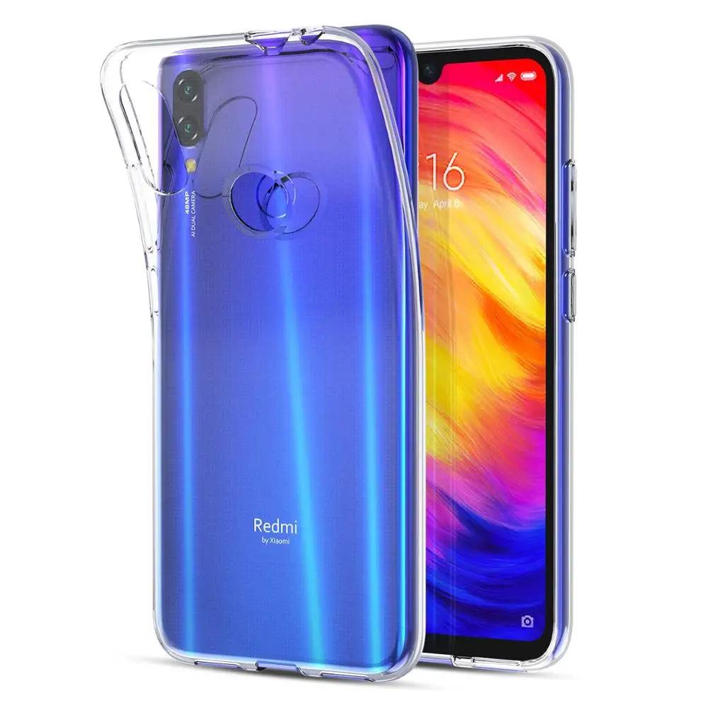 Чехол-книжка из искусственной кожи с рисунком для Redmi Note 7, чехол для телефона для Xiaomi Mi 8 Lite A1 A2 Redmi 6A 4X 4A Note 5 6 Pro, чехол - Цвет: Clear