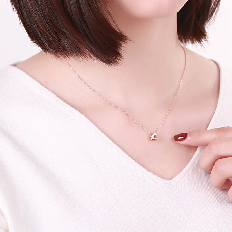 ZOCAI рождественский подарок бриллиантовое ожерелье сертифицированное 0 009 карат