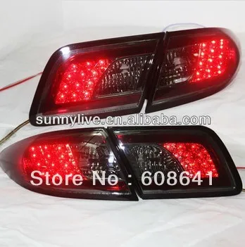Для MAZDA 6 Six светодиодный задний фонарь 2004 11 лет весь черный дым SN Тип|for mazda 6|led tail