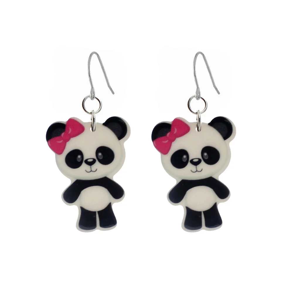 Новинка модная Подарочная бижутерия для девочек PrinSis симпатичная анимация панда