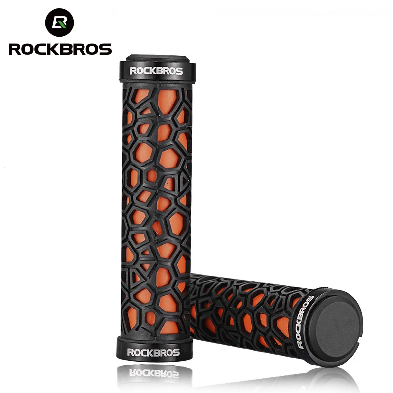 ROCKBROS MTB руль для велосипеда с резиновыми фиксаторами складной велосипед