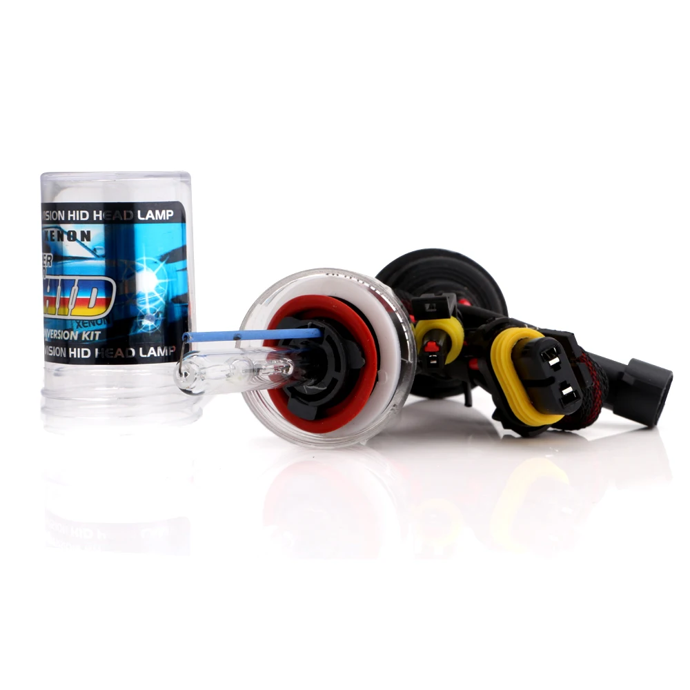 YM E-Bright 1 пара/2 шт автомобильные ксеноновые фары H11 AC 12V 35W HID Противотуманные 4300K 6000K