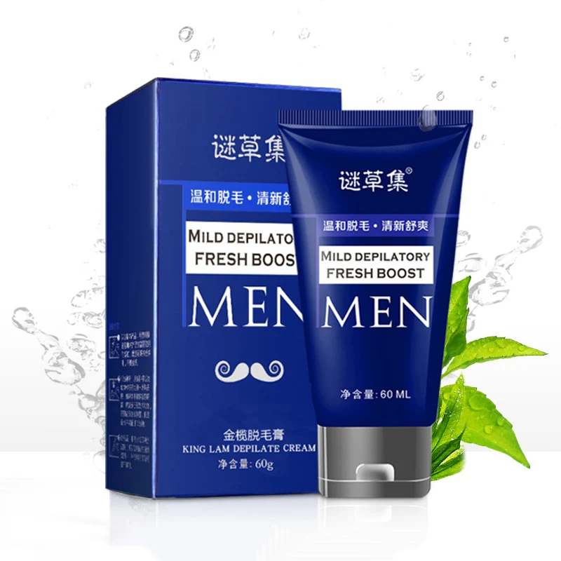Body Hair Removal Cream Hand Leg Arms Armpits Depilatory Effective 60ml for Men QRD88 | Красота и здоровье