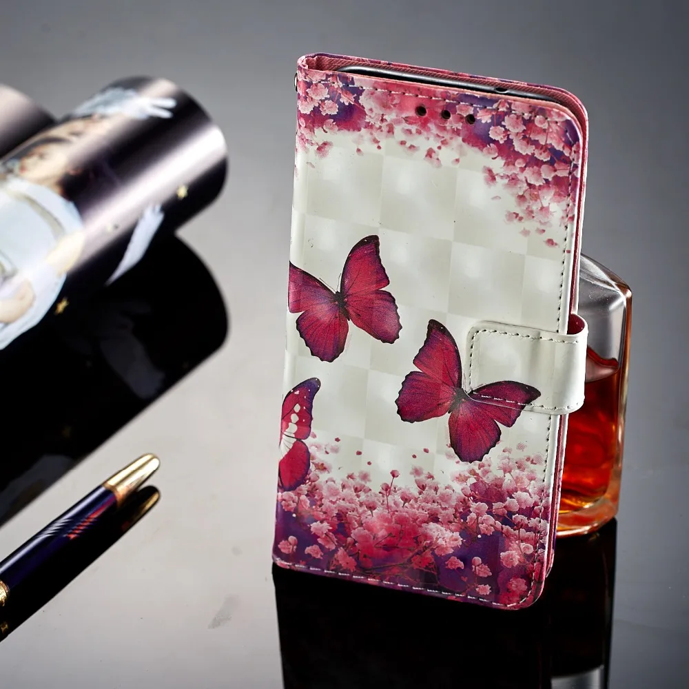 Роскошный 3D окрашенный чехол для телефона из искусственной кожи SONY XZ2 Cool Skull Pink
