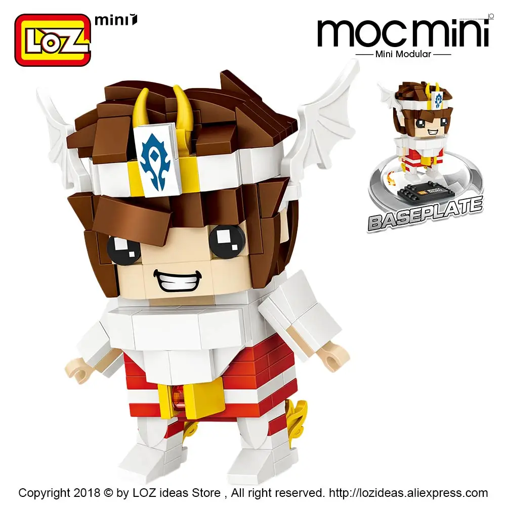 Лоз мини-блоки японского аниме фигурки детей сборки игрушки для Pegasus