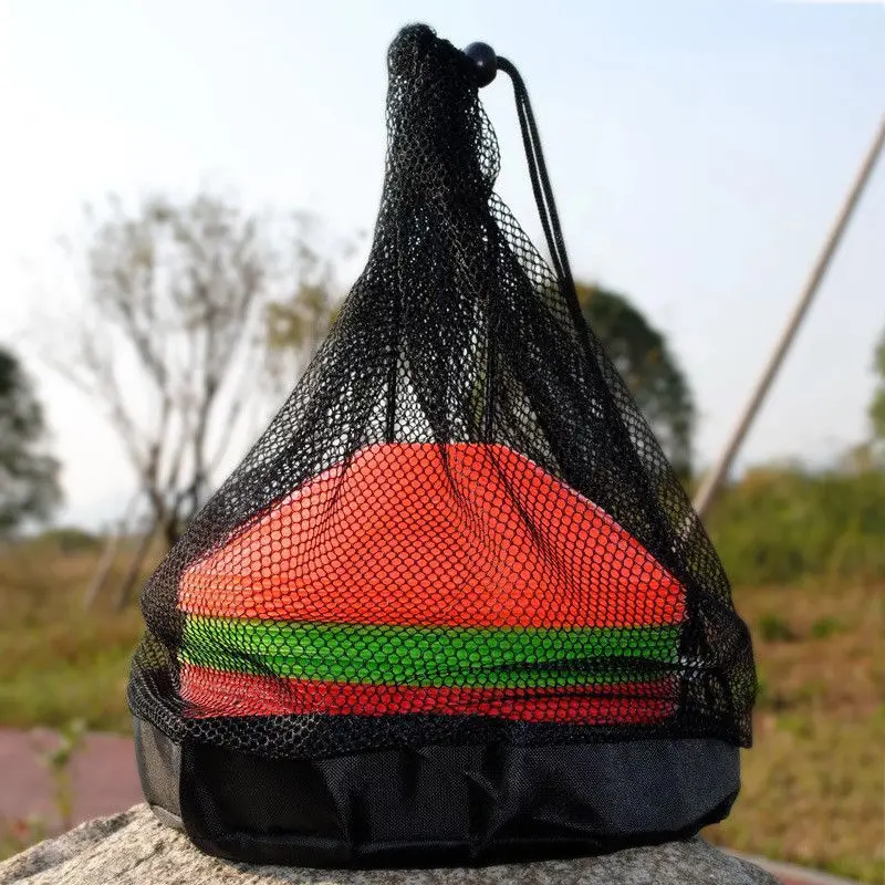 1 pcs Nylon Holder Bag Soccer Football Storage Durable Disc Cone for Carrying | Спорт и развлечения